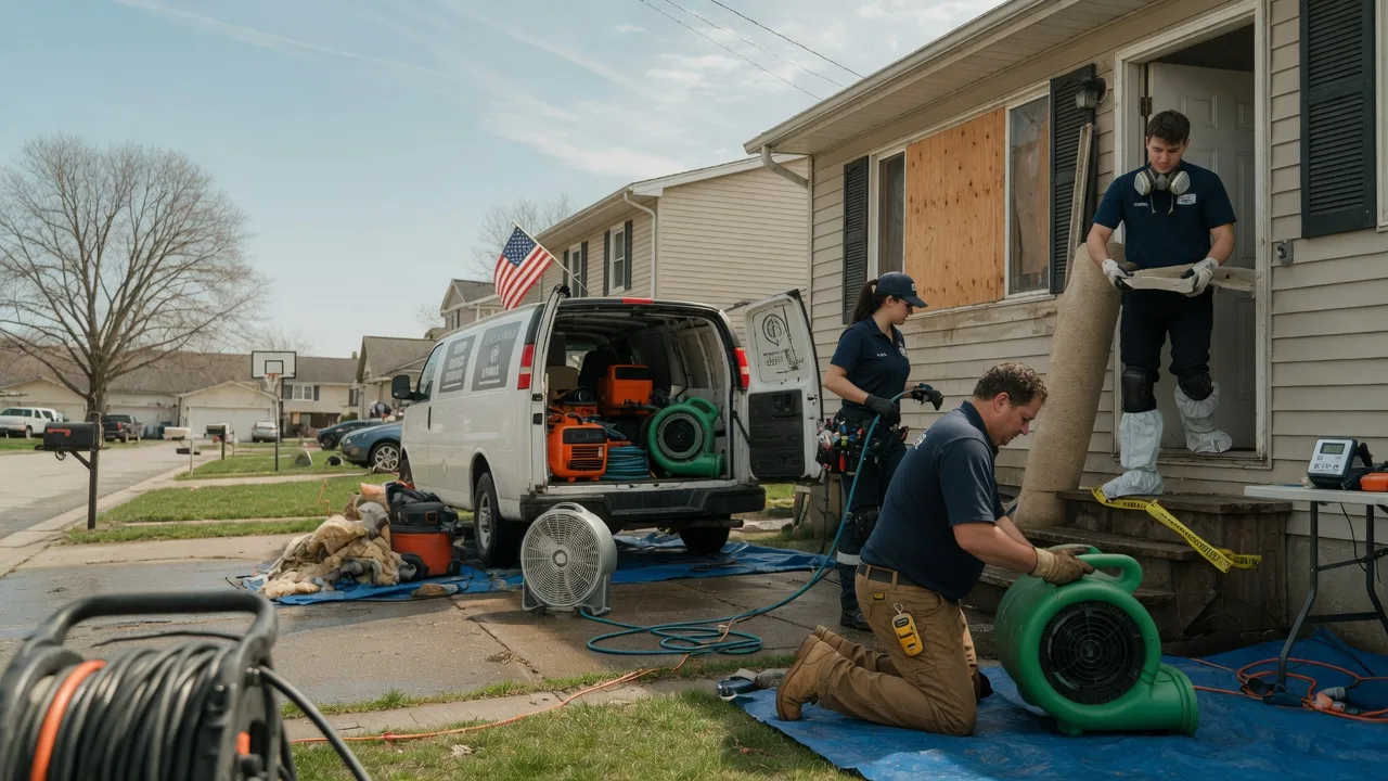 Water Damage Restoration in Colony, KS near me